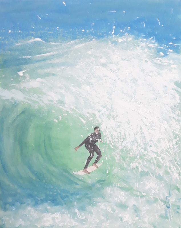 Sela - Pintura Contemporânea: Surf